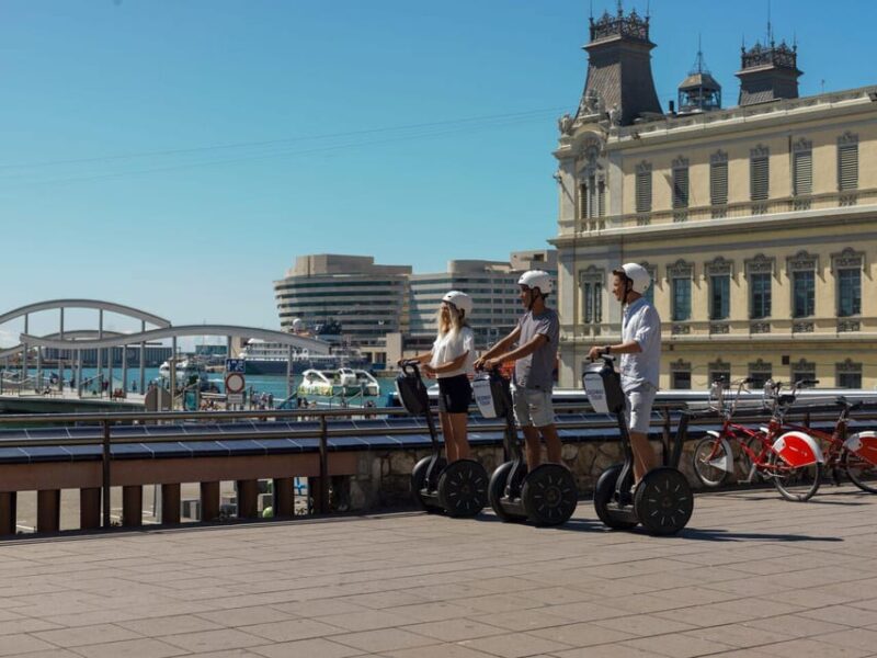 Enjoy a Guided Segway Tour in Barcelona - Itinerary Details