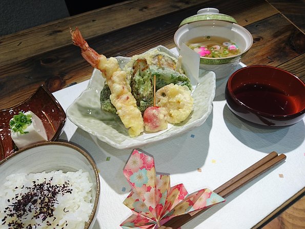 Enjoy Artistic TEMPURA Cooking Class - Included in the Class