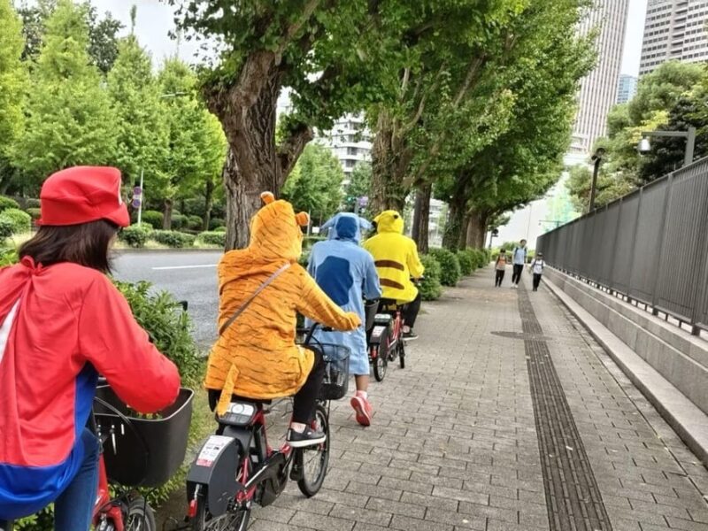 Enjoy Cycling in Anime Costumes! [Tokyo Course A] - Bicycle and Safety Equipment