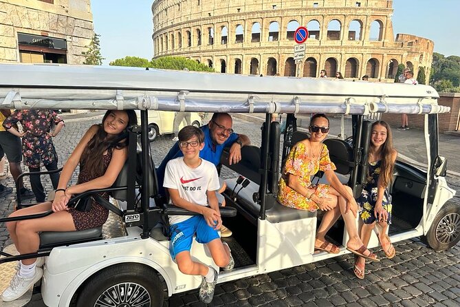 Enjoy Rome Major Attractions by Golfcart - About Your Stay