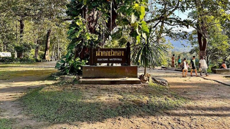 Enjoy Sticky Waterfall & Chet Si Fountain National Park - Pickup and Drop-off Service