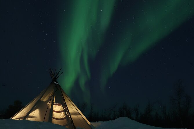 Enjoy the Aurora Show on Top of the Mountain Inc Tipi Dinner - Booking Your Experience
