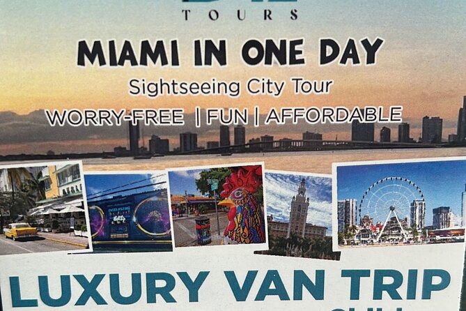 Enjoy the Best of Miami in One Day Tour - Discovering South Beachs Art Deco Charm