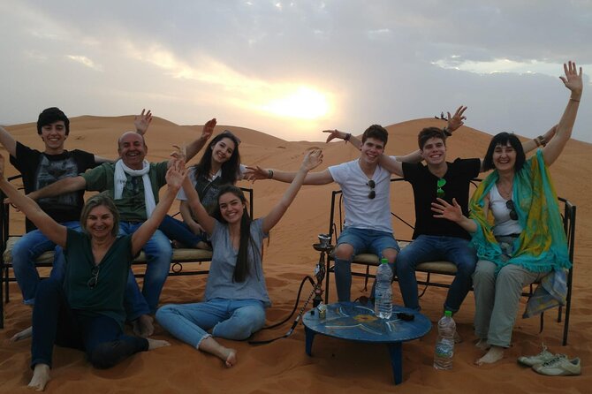Enjoy1 Night Berber Camp Sahara Desert,Camel Sunset Sunrise Quad Sunboarding ATV - Pickup and Drop-off Details
