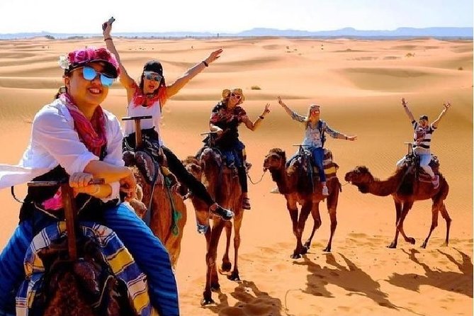 Enjoy1 Night Berber Camp Sahara Desert,Camel Sunset Sunrise Quad Sunboarding ATV - Location and Duration