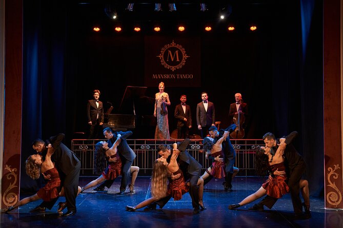 Entrance Ticket Show at Mansion Tango - Meeting and Pickup Arrangements