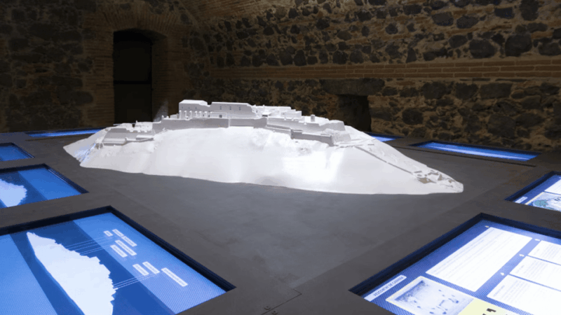 Entrance to Hostalric Castle - Castle Overview