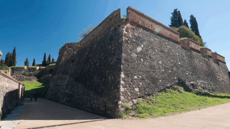 Entrance to Hostalric Castle - Exploring the Panoramic Views