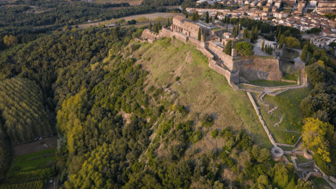 Entrance to Hostalric Castle - Planning Your Visit