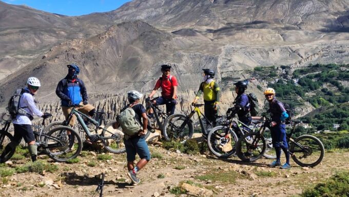 Epic Mountain Bike Adventure in Kathmandu. - Getting to the Starting Point