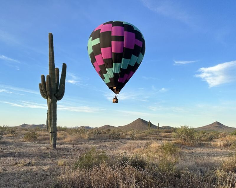 Epic Sonoran Sunrise Balloon Flight - Post-Flight Experience