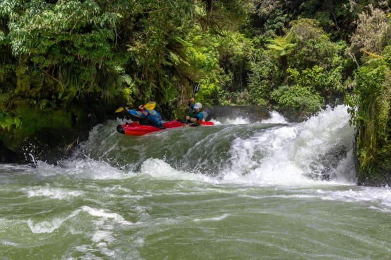 Epic Tandem Kayak Tour Down the Kaituna River Waterfalls - Booking and Cancellation