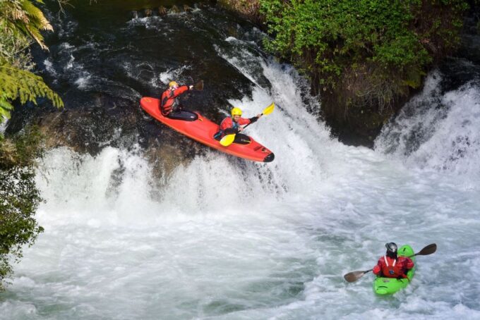 Epic Tandem Kayak Tour Down the Kaituna River Waterfalls - Tandem Kayak Experience