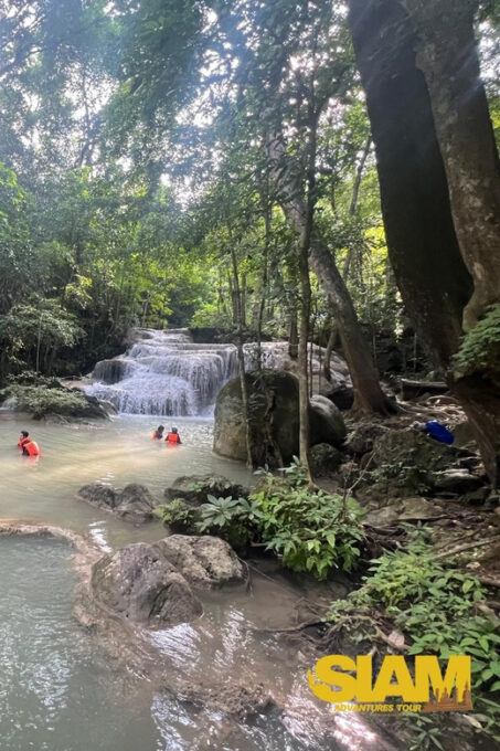 Erawan Waterfall, River Kwai & Railway Tour : From Bangkok - Erawan Waterfall and National Park