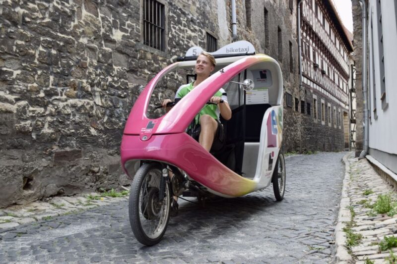 Erfurt: Private Guided Classic Old Town E-Rickshaw Tour - Important Information