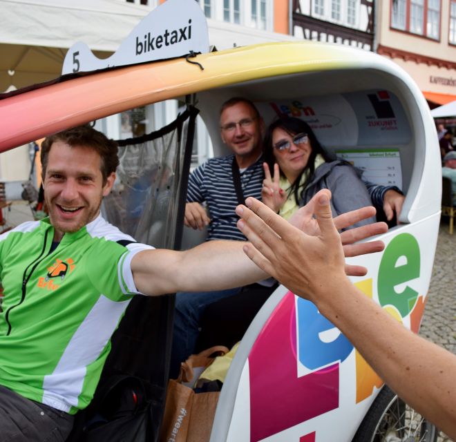Erfurt: Romantic Rickshaw Tour For Two - Key Points