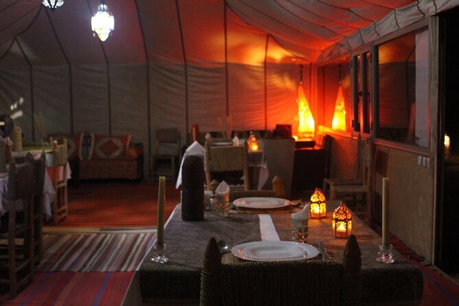 Erg Chebbi Desert Overnight in Tent With Camel Ride & Sandboard - Camel Ride and Sandboarding