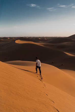 Erg Chegaga Desert in Two Days One Night From Zagora - Uninterrupted Desert Scenery Views