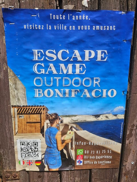 Escape Game Outdoor Bonifacio - Booking Information