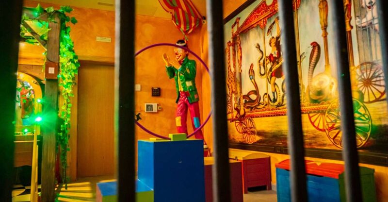 Escape Room the Gratest Show on Earth at Holidayworld - Key Points