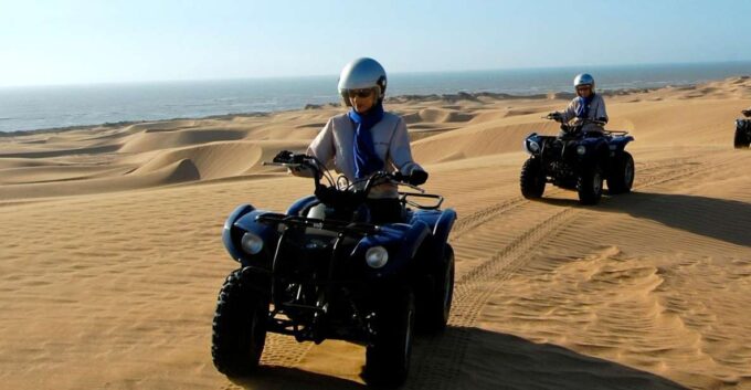 Essaouria: Beach & Big Dunes 2-Hour Quad Biking Tour - Included Equipment and Gear