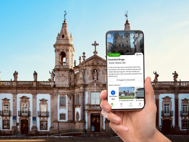 Essential Braga a Self-Guided Audio Walking Tour in English - Tour Itinerary
