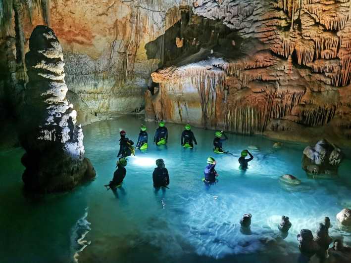 Estany Den Mas: Coastal Hike, Abseil & Sea Cave Exploration - Experience Highlights