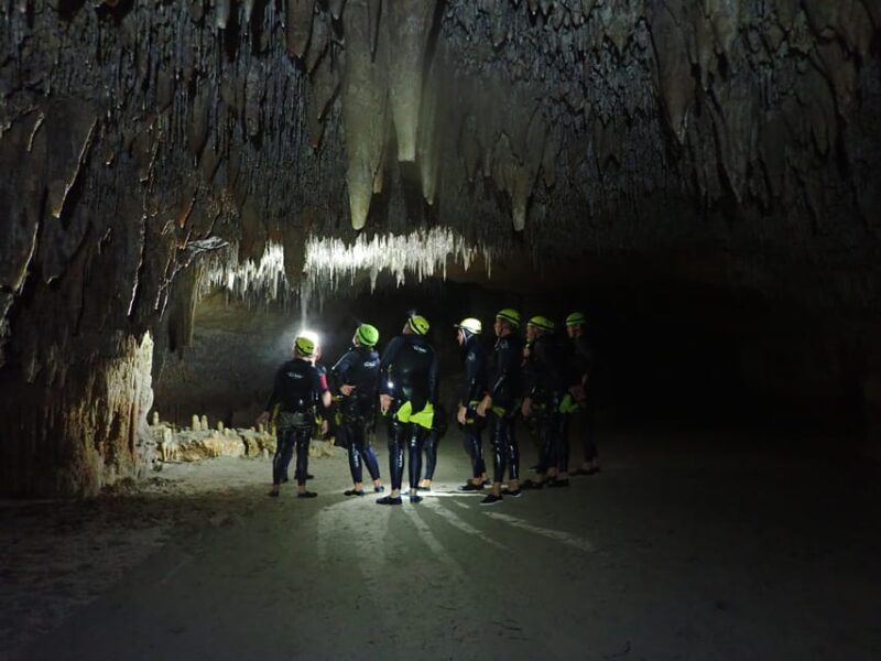 Estany Den Mas: Coastal Hike, Abseil & Sea Cave Exploration - Meet at Estany Den Mas