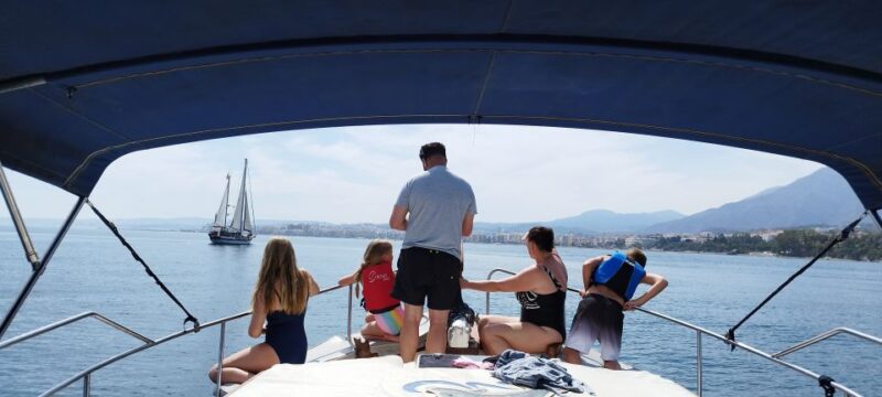 Estepona: Boat Trip Dolphin Search With Drink and Snacks - Included Onboard Amenities