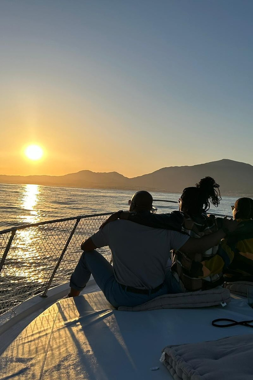 Estepona: Sunset Cruise in Search of Dolphins/Drink & Snacks - Key Points