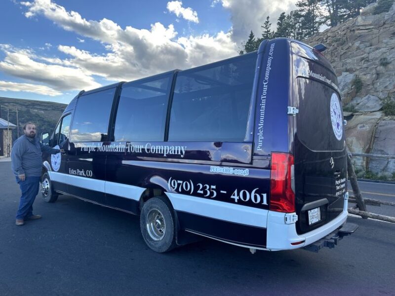 Estes Park: Rocky Mountain National Park Glass-Top Bus Tour - Route and Highlights