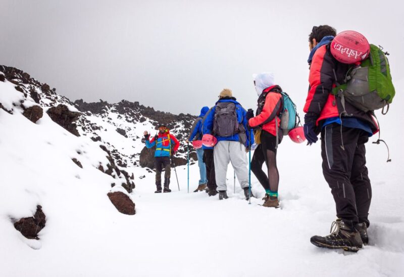 Etna South: High Altitude Winter Trek With an Alpine Guide - Key Points