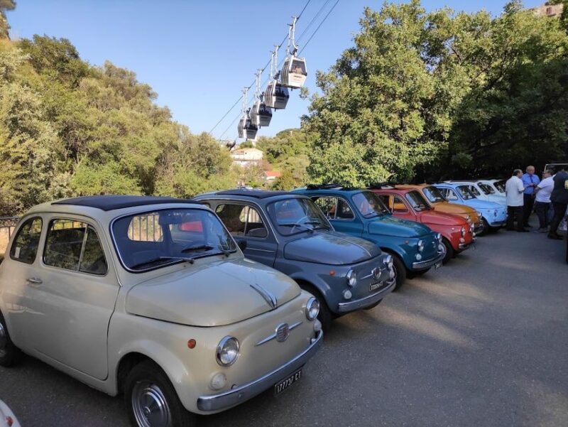 Etna: Tour in a Vintage Car With Cooking Class and Pickup - Key Points