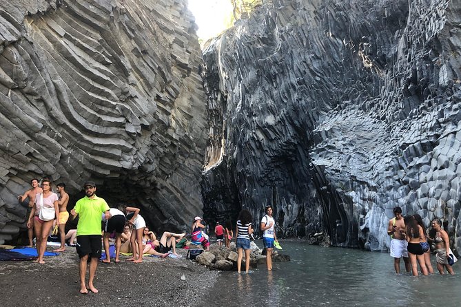 Etna, Wine and Alcantara Tour - From Taormina - Hassle-free Round-trip Transportation