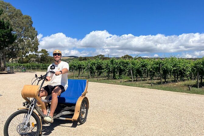 eTukTuk Adventure from Shirvington Wines - McLaren Vale - Discovering the McLaren Vale with a Self-Drive eTukTuk