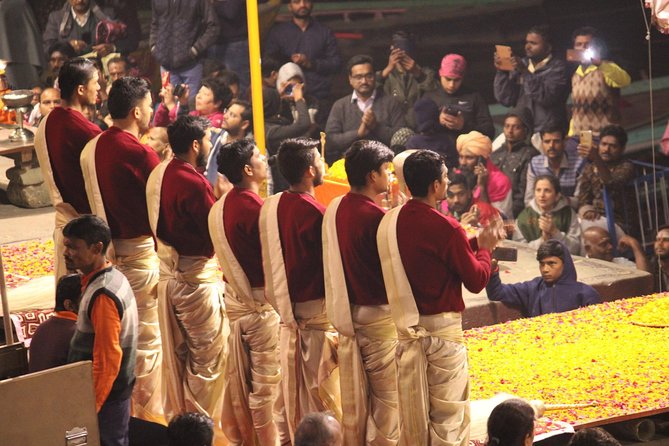 Evening Arti Ceremony - the Light Performance on the Bank of Ganges in Varanasi - Timing and Duration of the Event