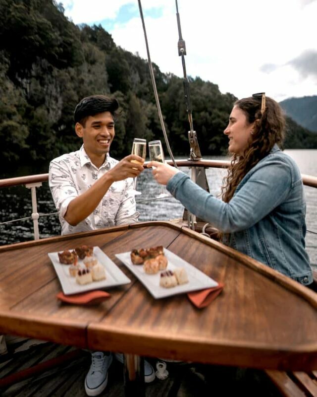 Evening Champagne Cruise on Historic 1935 Motor Yacht. - Key Points