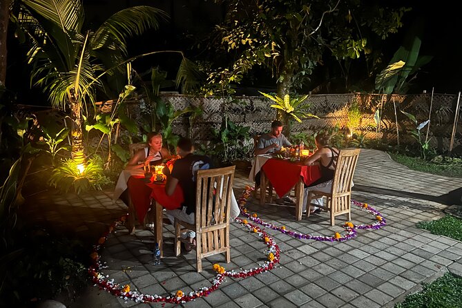 Evening Cooking Class With Romantic Dinner in Ubud - Preparing the Romantic Dinner