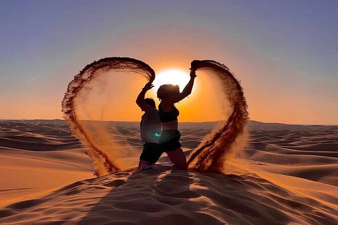 Evening Desert Safari:- Adventure Rides, Live Entertainment , BBQ Buffet & More - Sunset Photography Experience