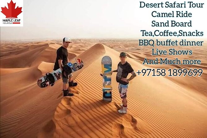 Evening Desert Safari Dubai - Meeting and Pickup Details