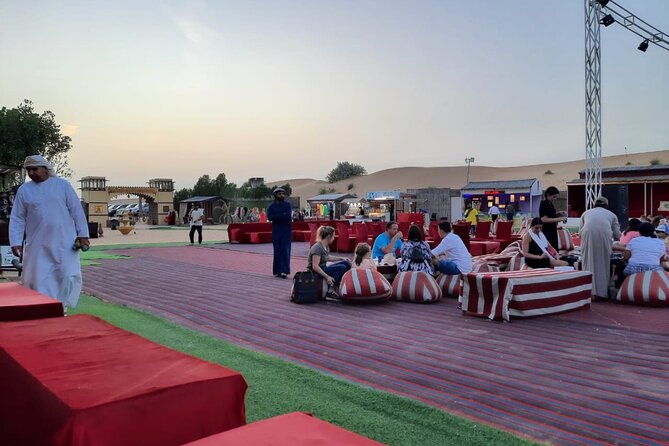 Evening Desert Safari With BBQ Dinner, Sandboarding and Camel Ride Experience - Logistics and Pickup Details