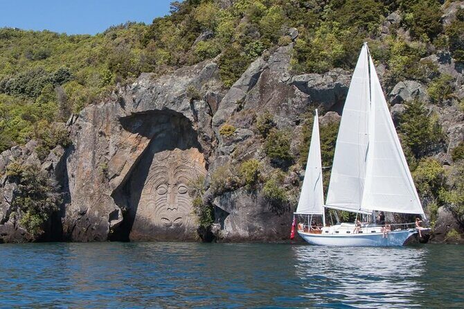 Evening Eco Sailing Adventure to Mori Rock Carvings Lake Taup - Key Points