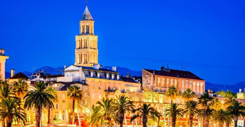 Evening Group Walking Tour - Split Old City Diocletians Pal - Highlights
