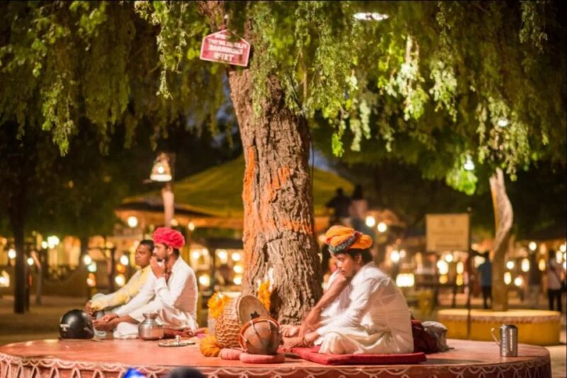Evening Jaipur City Tour and Dinner at Chokhi Dhani - Dinner Details