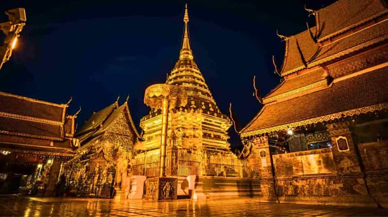 Evening Tour Doi Suthep and Wat Pha Lat Temple - Highlights