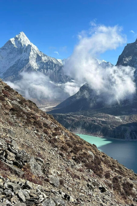 Everest Base Camp & Gokyo Lake Trek - Without Cho La Pass - Trekking to Gokyo Ri