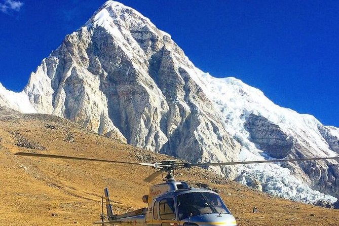 Everest Base Camp Helicopter Tour Stop at Hotel Everest View. - Group Sharing Flight