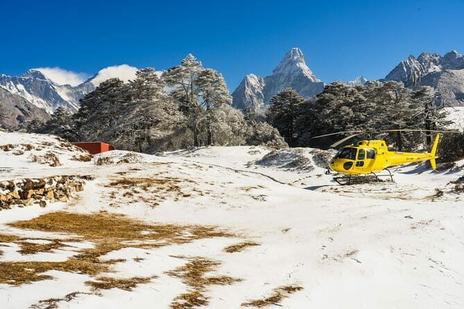 Everest Base Camp helicopter tour with landing - An In-Depth Look at the Everest Base Camp Helicopter Experience
