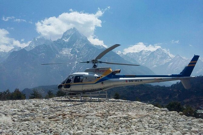 Everest Base Camp Landing by Helicopter at Kalapathar View Point - Landscapes and Landing Points