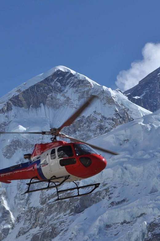 Everest Helicopter Trek - Fly to Everest From Namche - Itinerary for Everest Heli Trek